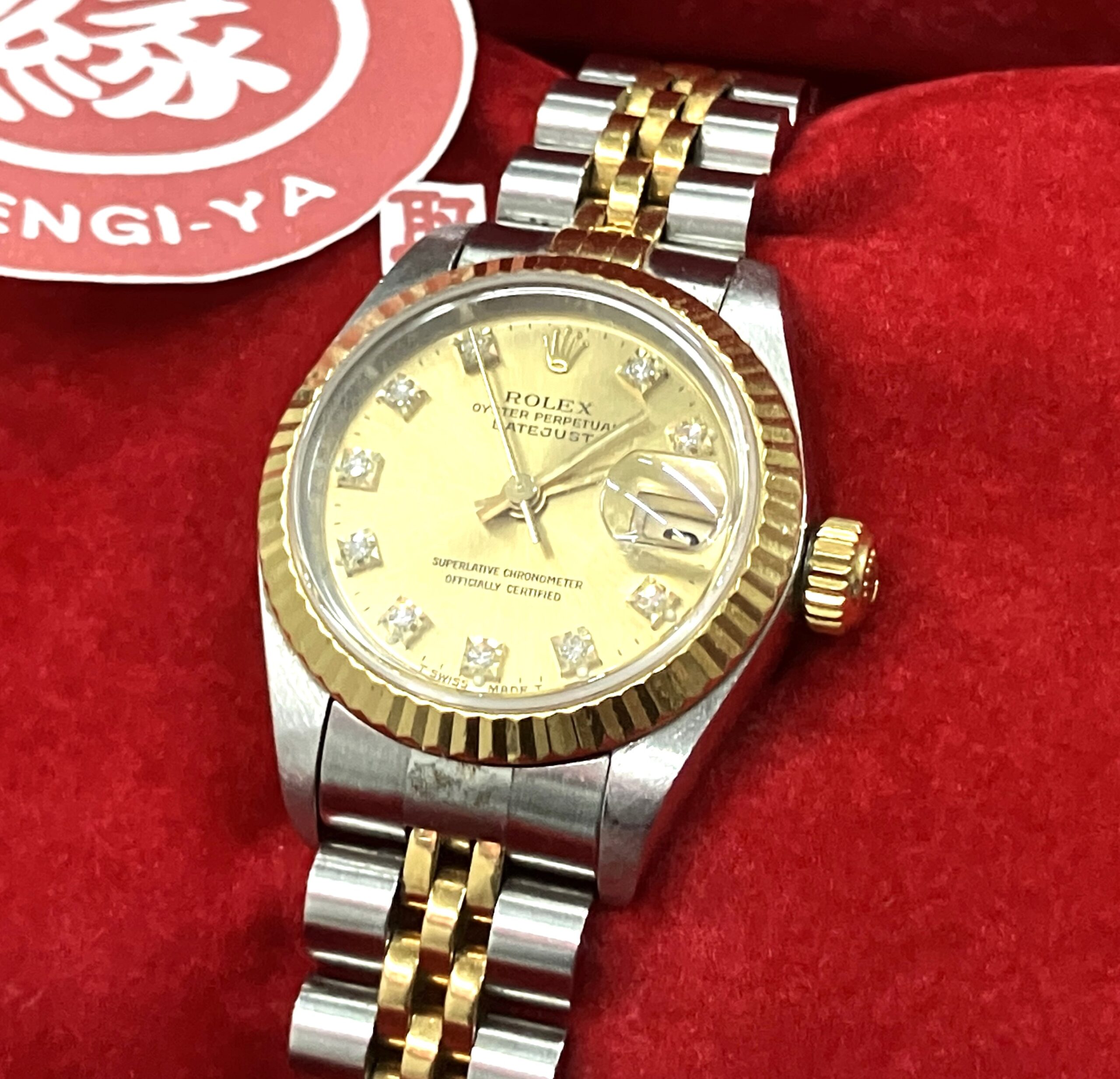 【Rolex/ロレックス デイトジャスト Ref. 69173Gレディース】