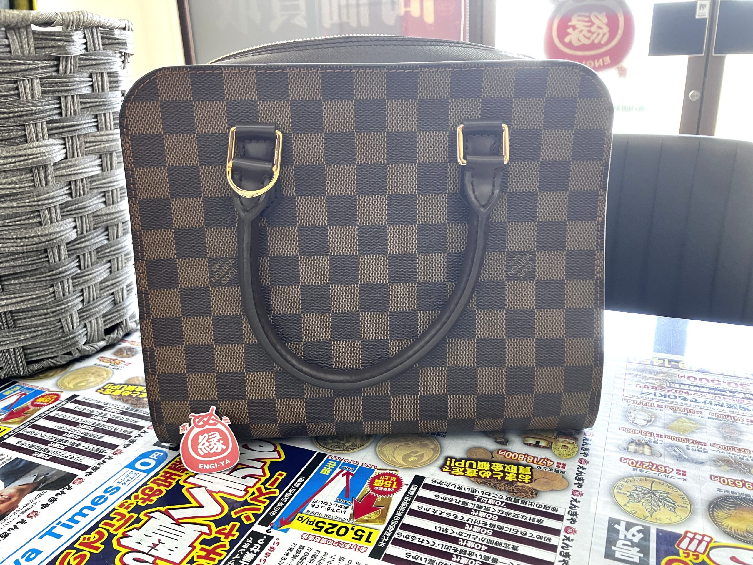 【ルイヴィトン/Louis Vuitton トリアナ ダミエ柄 】買取いたしました！米子市 買取専門店【えんぎや 米子店】