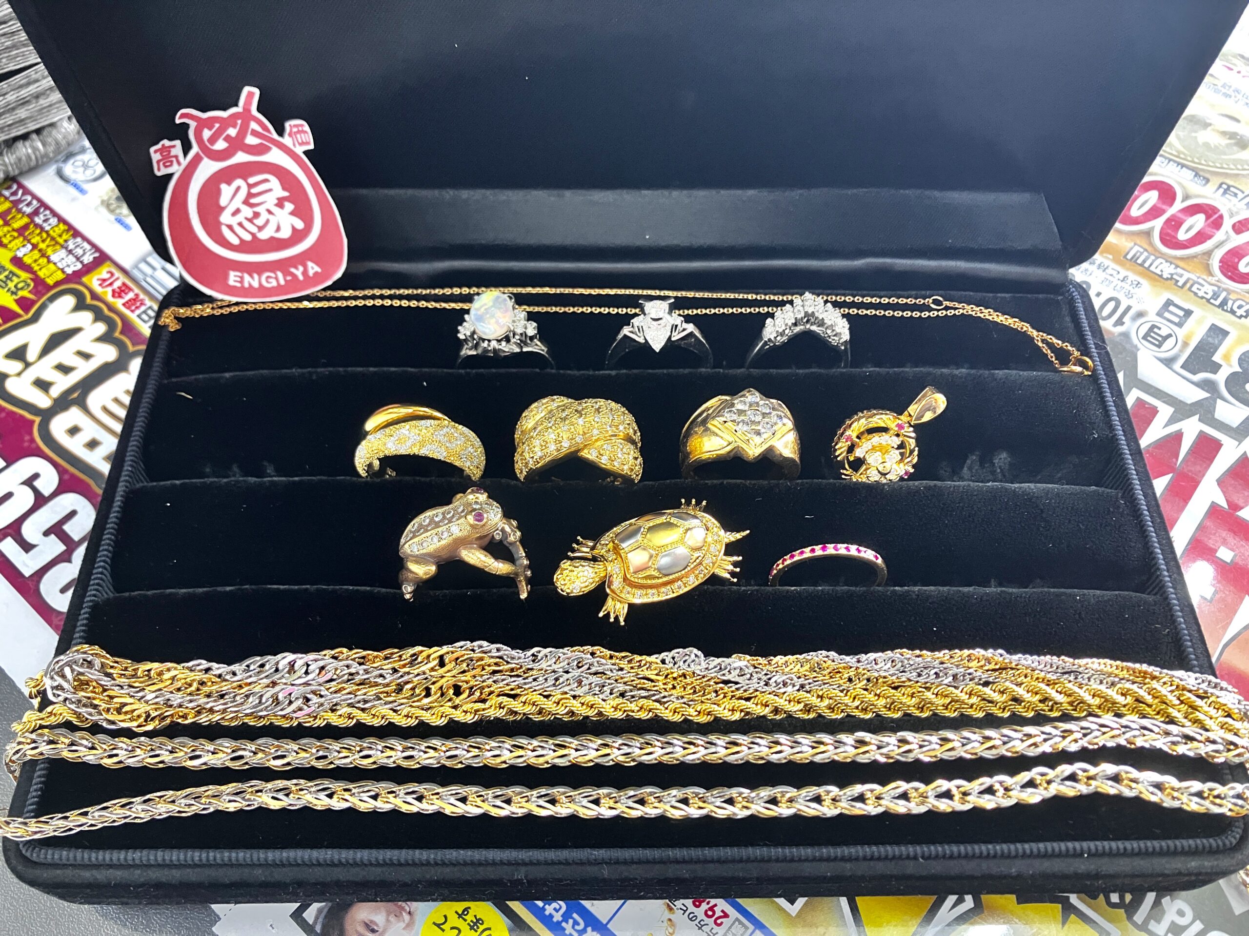 【金 18金/K18WG ホワイトゴールド】買取いたしました!米子市 買取専門店【えんぎや 米子店】